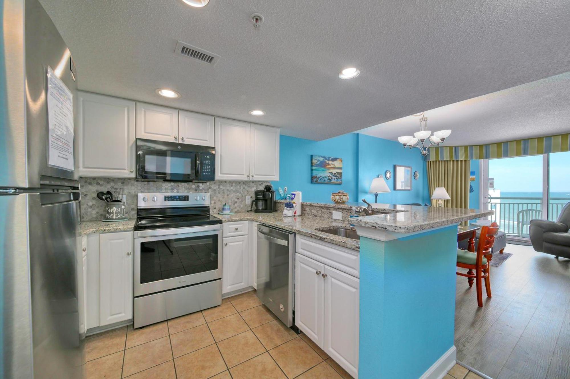 2501 S Ocean Blvd, 0929 - Ocean View Sleeps 8 Villa Myrtle Beach Exterior photo
