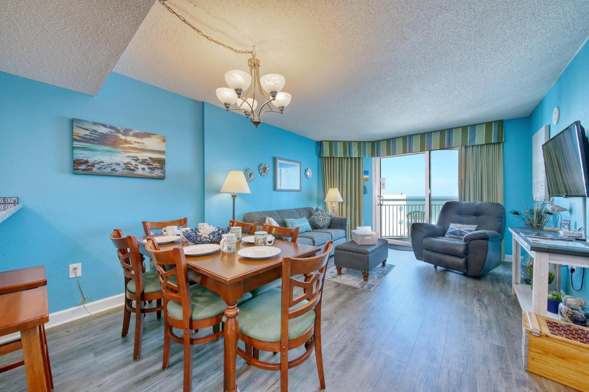 2501 S Ocean Blvd, 0929 - Ocean View Sleeps 8 Villa Myrtle Beach Exterior photo