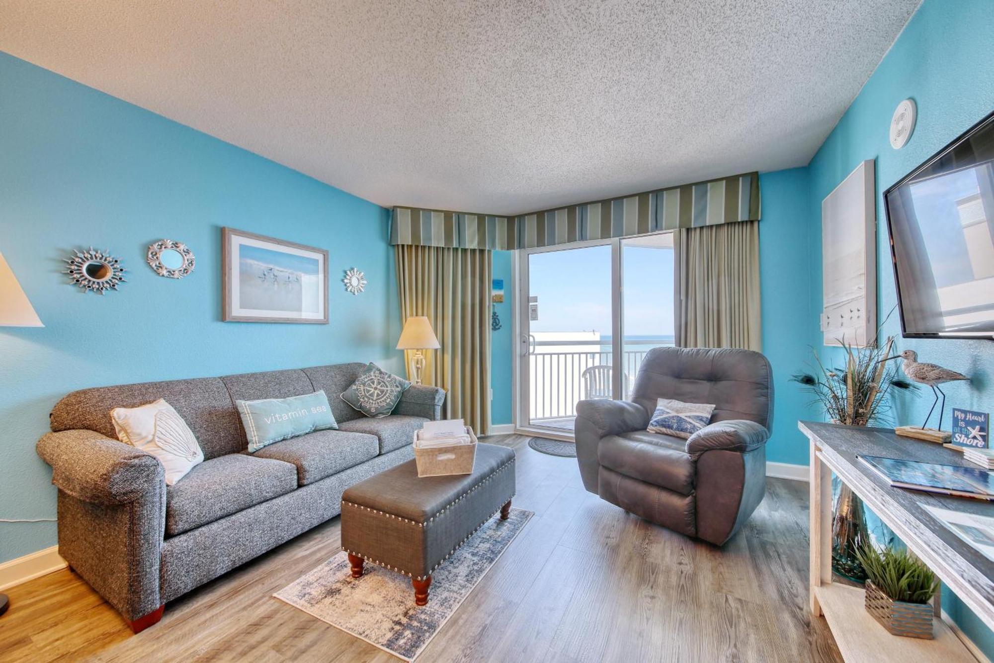 2501 S Ocean Blvd, 0929 - Ocean View Sleeps 8 Villa Myrtle Beach Exterior photo